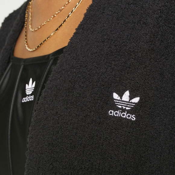 Adidas Originals Black Kimono Cardigan 